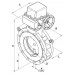 Заслонки регулирующие дроссельного типа стальные взрывозащищенного исполнения (DN 150 - 300, пропорциональное регулирование, привод SP1-Ex)