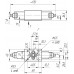 Гидродроссели с обратным вспомогательным клапаном типа ДКМ-М