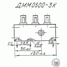 Питатель смазочный двухмагистральный ДМ 0500-3(2-0500-3)